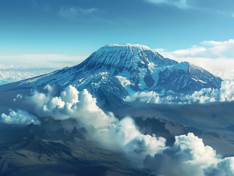 What is the climate like on Mount Kilimanjaro?