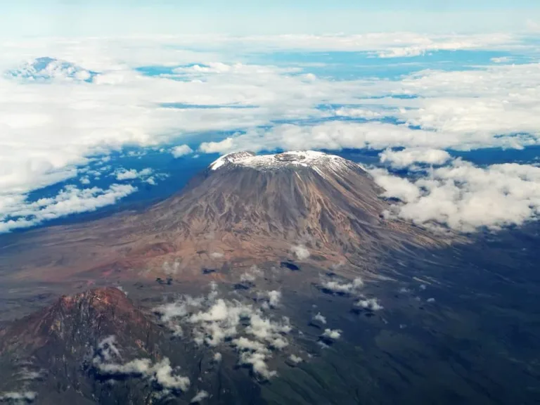 How old is Mount Kilimanjaro?